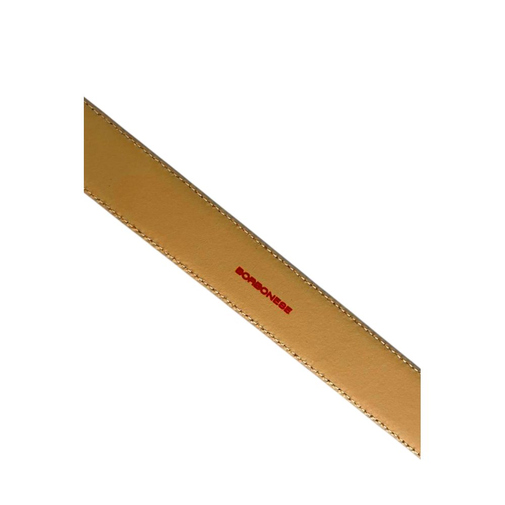 Borbonese Blue Leather Women Belt