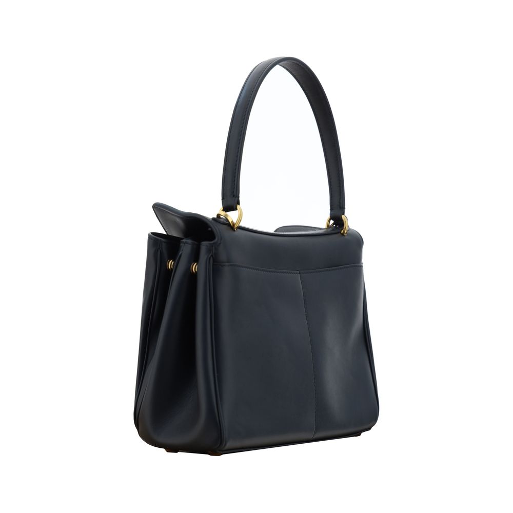 Balenciaga Black Calf Leather Bos Taurus Shoulder Bag