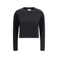 Loulou De Saison Black Cotton Long Sleeve T-Shirt