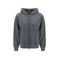 Brunello Cucinelli Gray Cotton Sweatshirt
