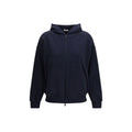 Brunello Cucinelli Blue Cotton Sweatshirt
