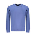 Coveri Moving Blue Cotton Men Sweatshirt