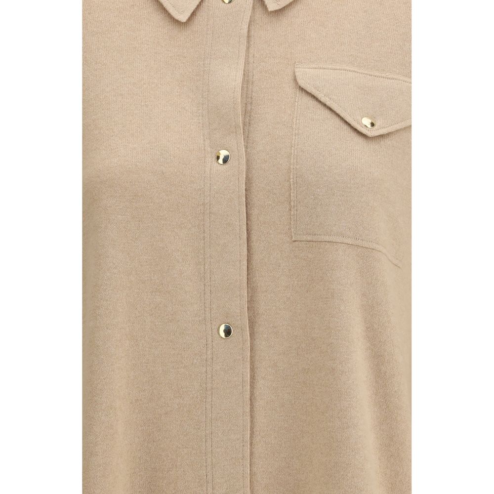 Fabiana Filippi Beige Wool Shirt