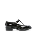 Miu Miu Black Calfskin Flats
