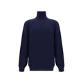 Brunello Cucinelli Blue Cashmere Cashmere Sweater