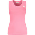 Laura Biagiotti Pink Cotton Tank Tops
