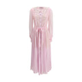 Self-Portrait Multicolor Viscose Casual Dress