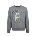 Versace Gray Cotton Sweatshirt