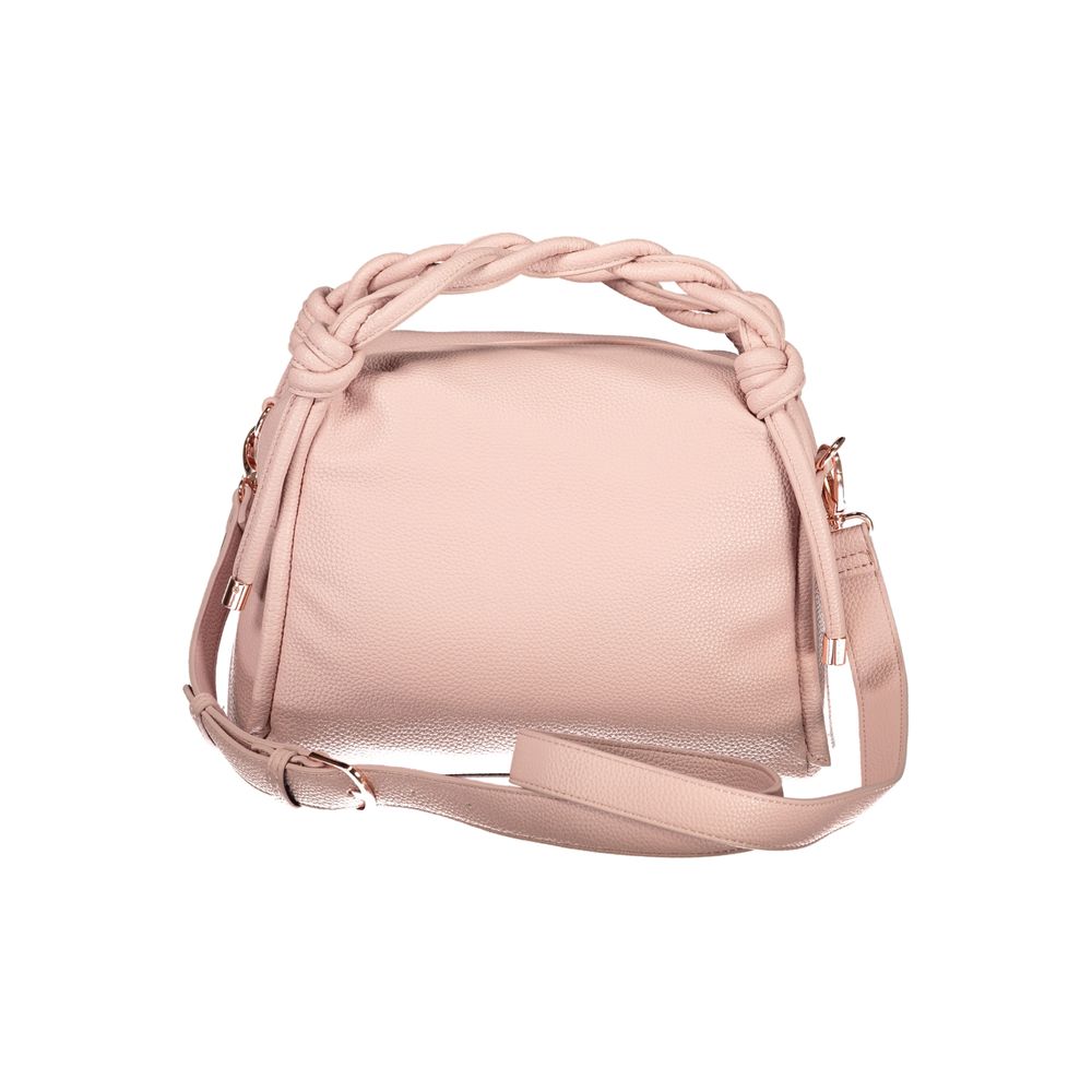 Mario Valentino Rosa Polyurethane Womens Bag