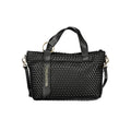 Mario Valentino Black Polyurethane Women's Bag