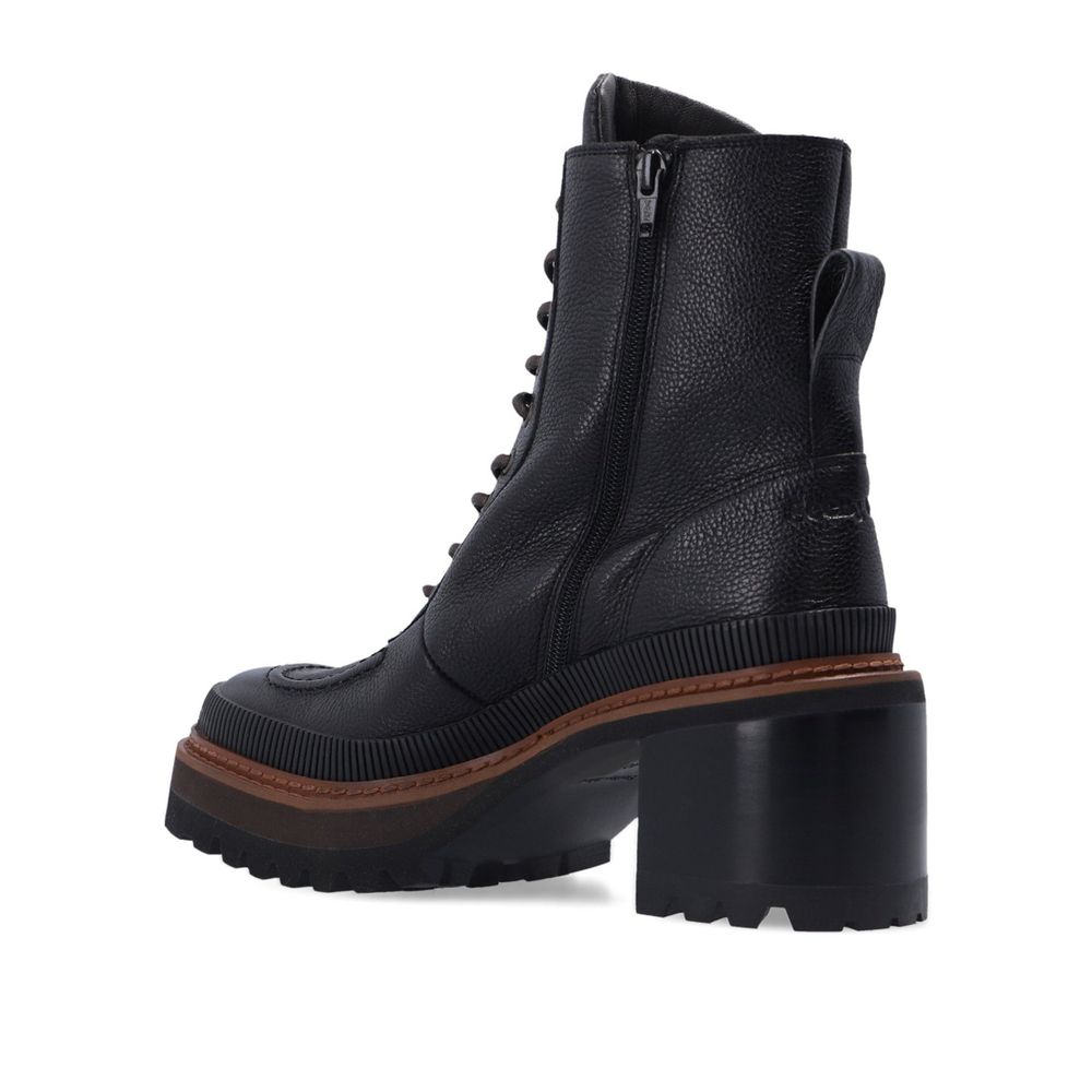 See By Chloé Black Calfskin Boots