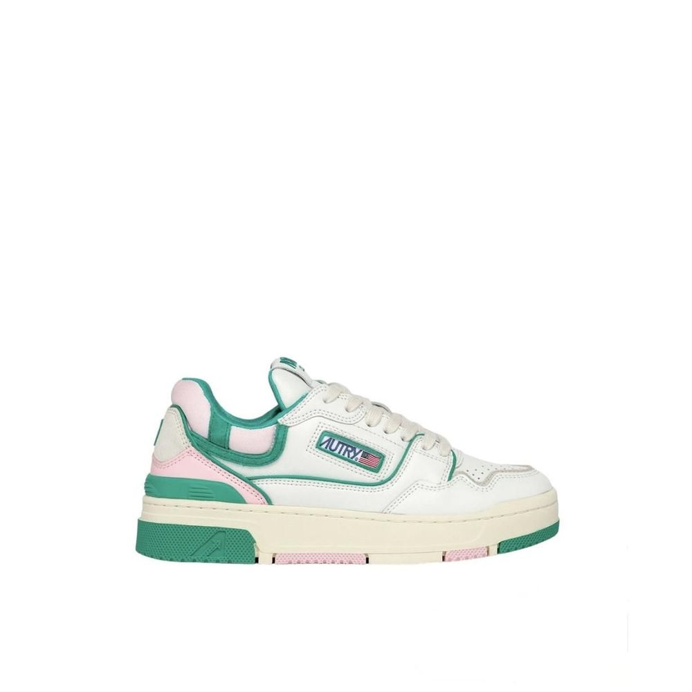 Autry White Leather Sneakers