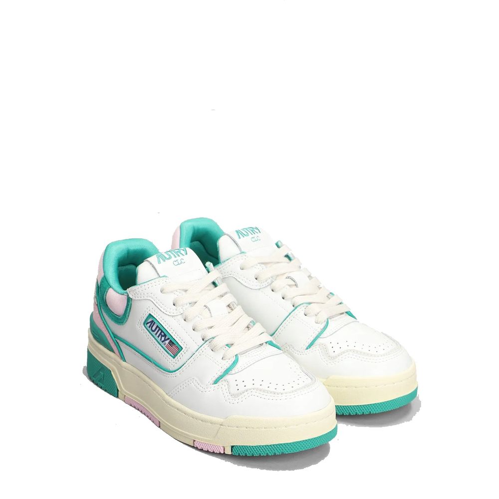 Autry White Leather Sneakers