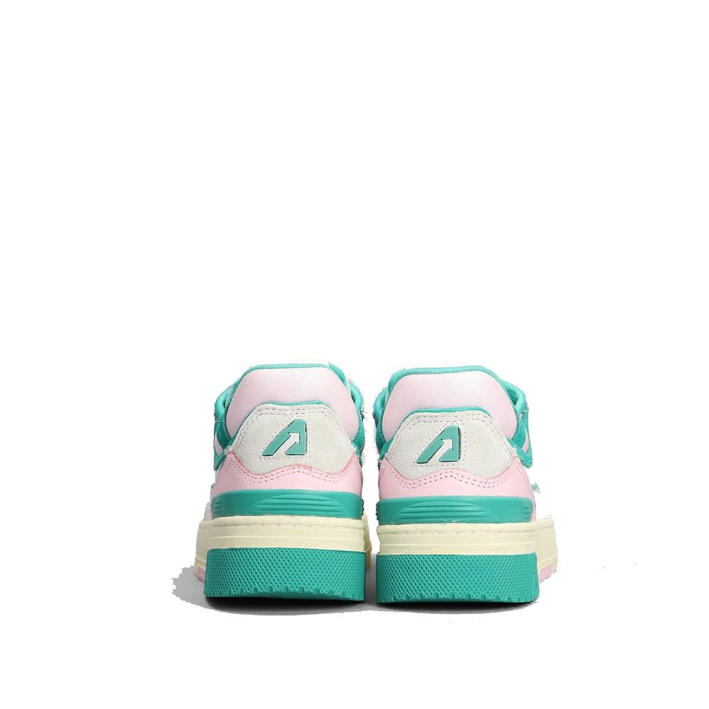 Autry White Leather Sneakers