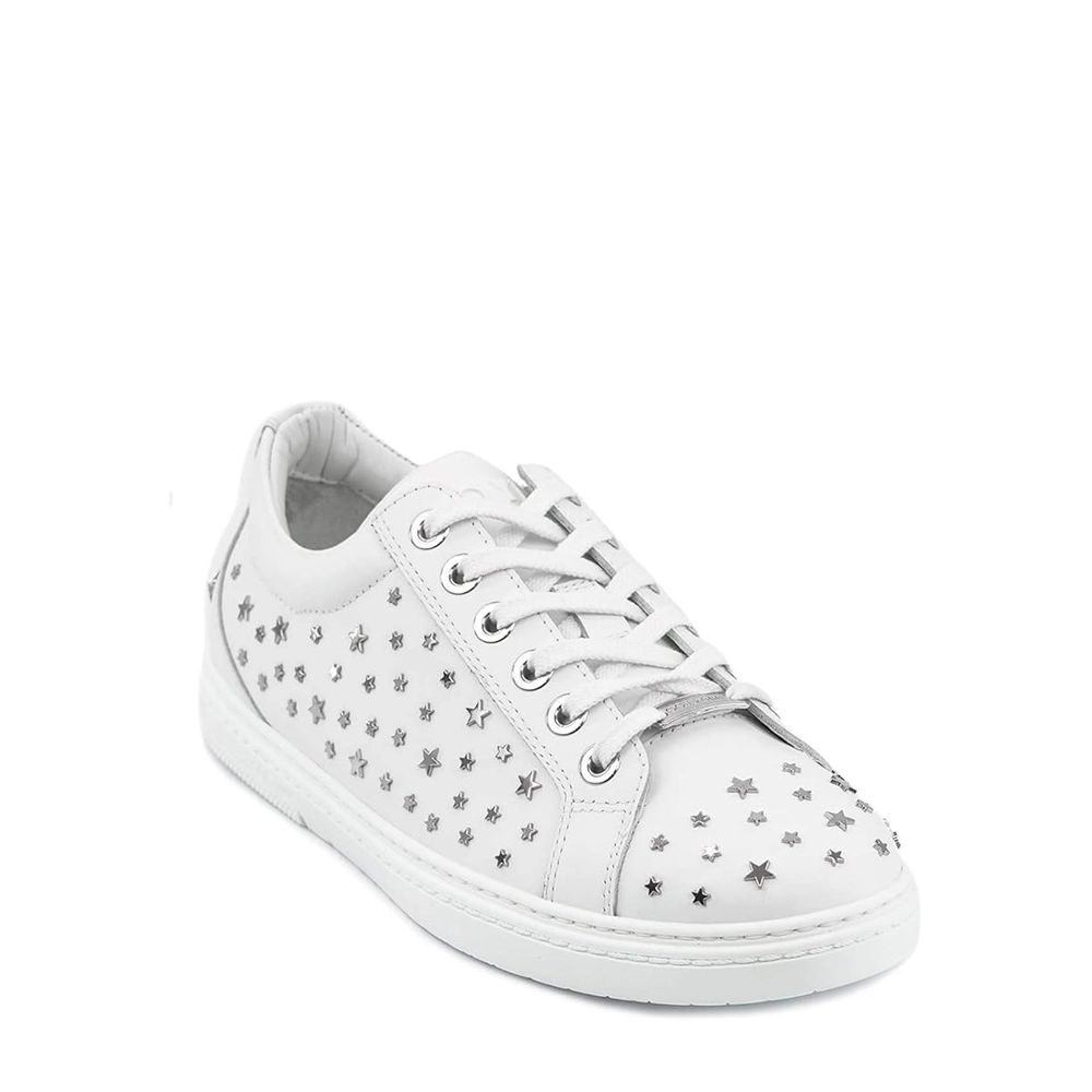 Jimmy Choo White Calfskin Sneakers