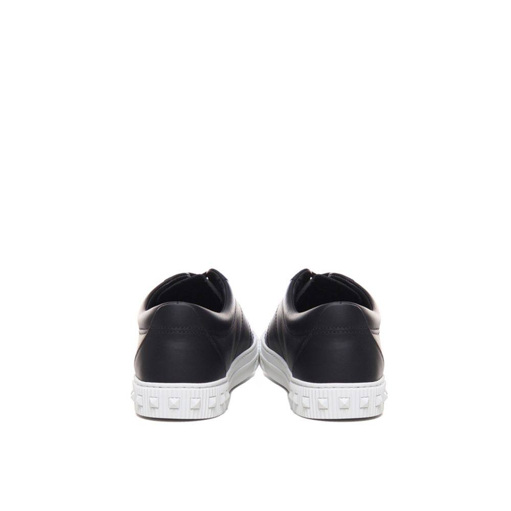 Valentino Garavani Black Calfskin Sneakers