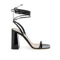 Miu Miu Black Calfskin Sandals