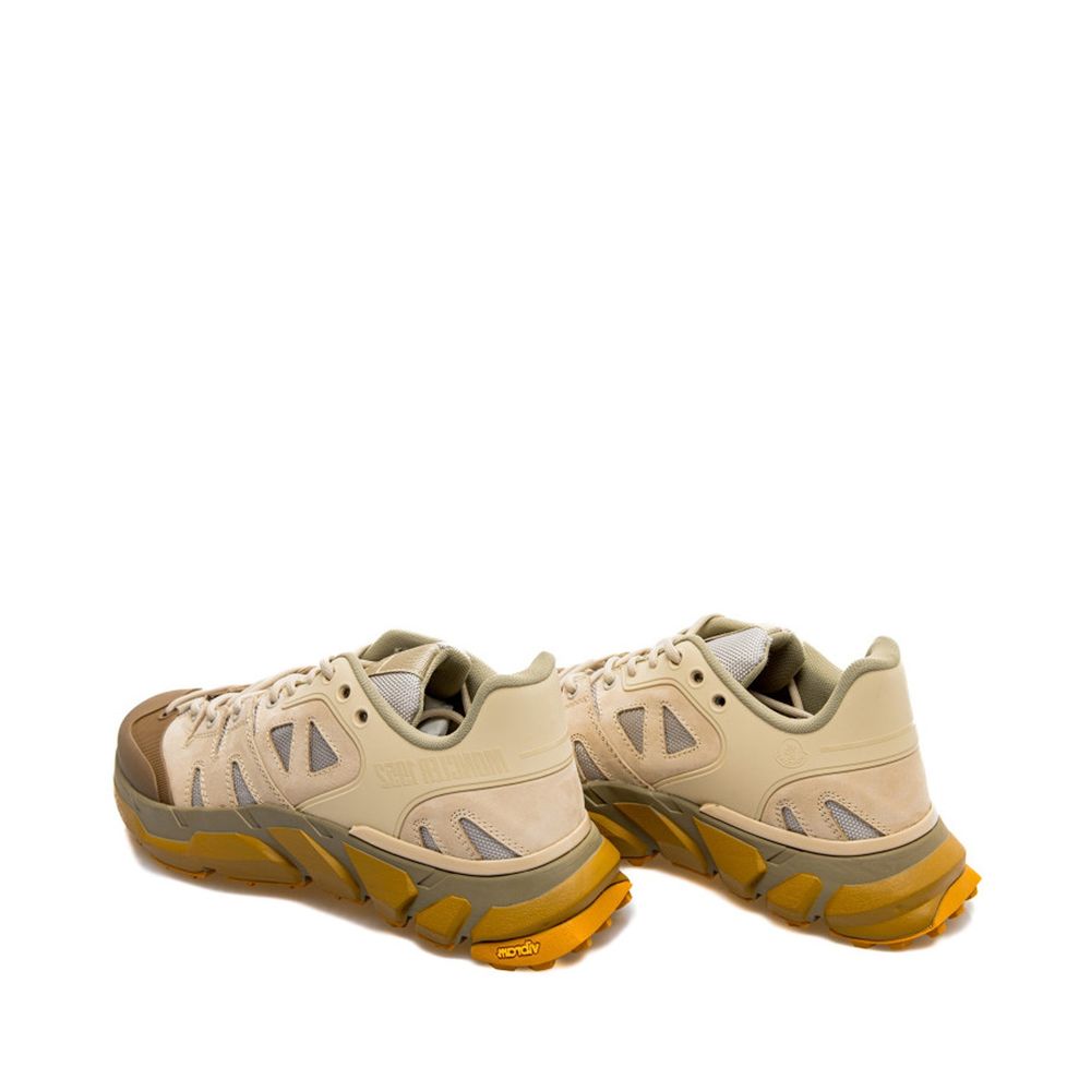 MONCLER GENIUS Beige Polyamide Athletic Sneakers