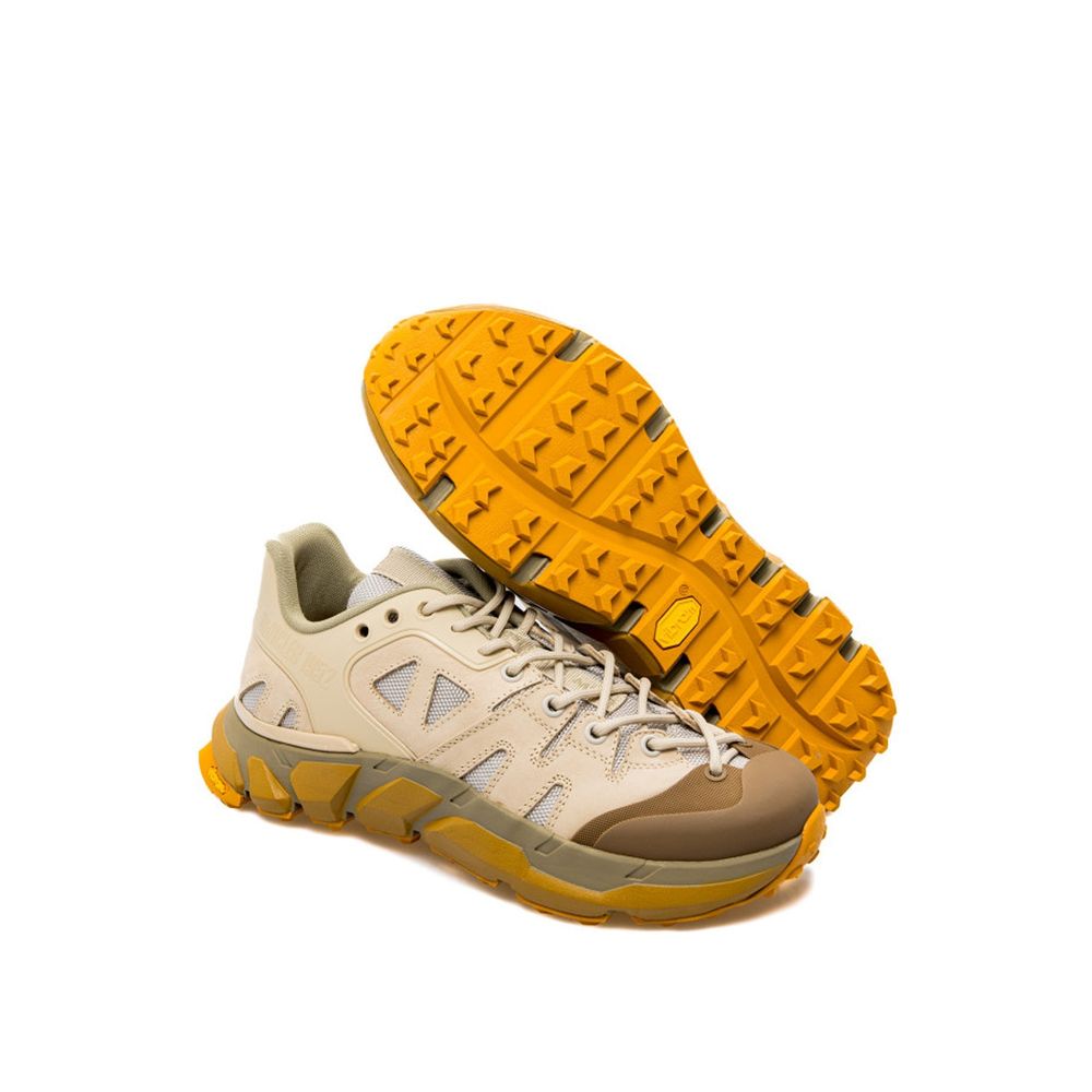 MONCLER GENIUS Beige Polyamide Athletic Sneakers