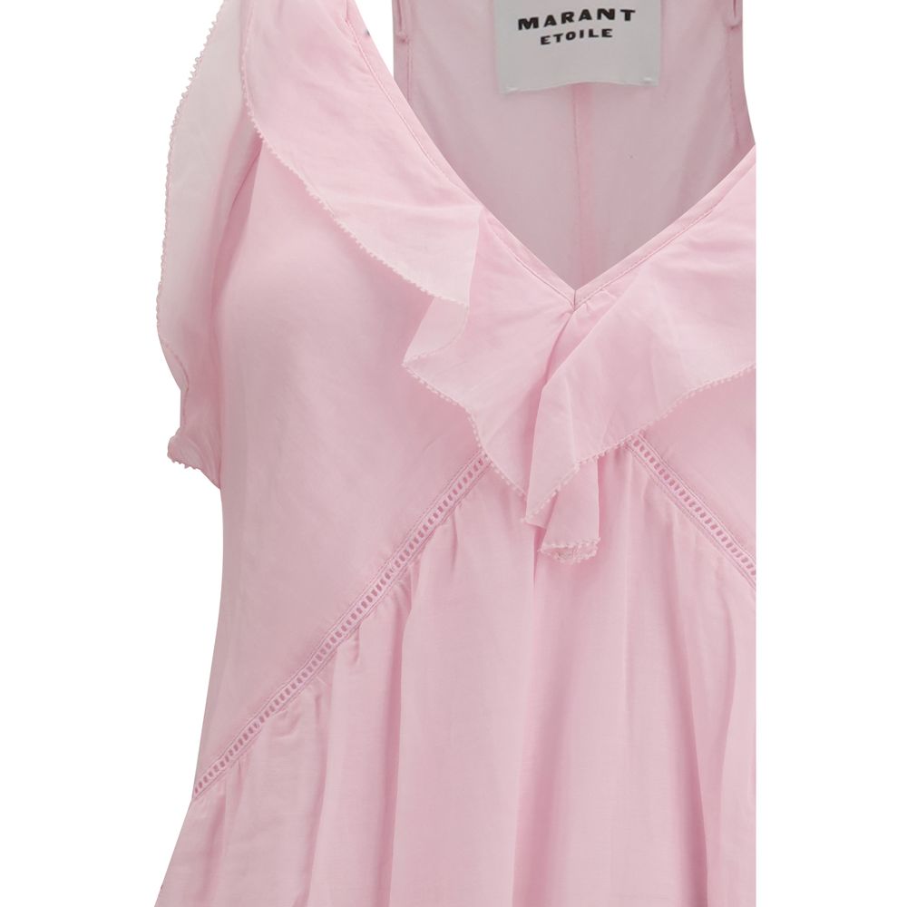Isabel Marant Étoile Multicolor Cotton Casual Dress