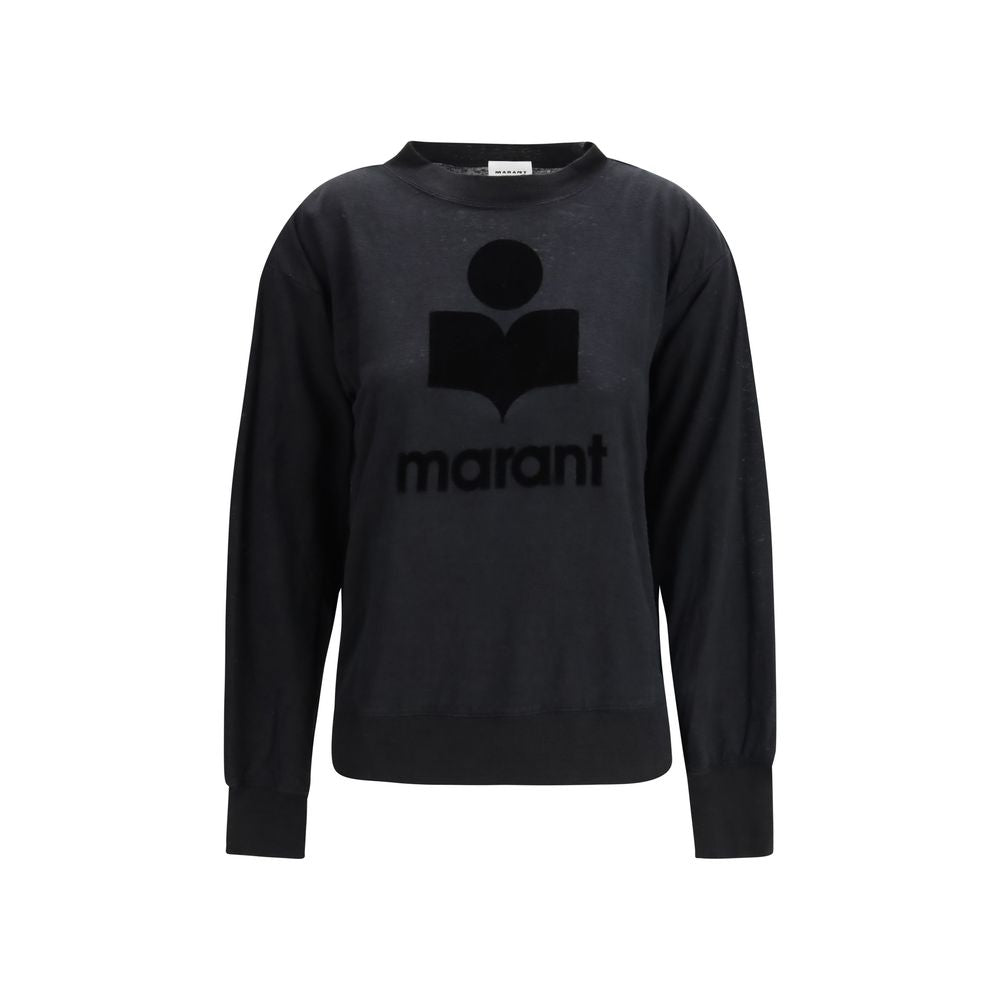 Isabel Marant Étoile Black Linen Sweatshirt