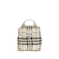 Burberry Beige Nylon Backpack
