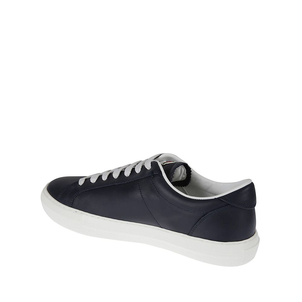 Moncler Blue Calfskin Sneakers