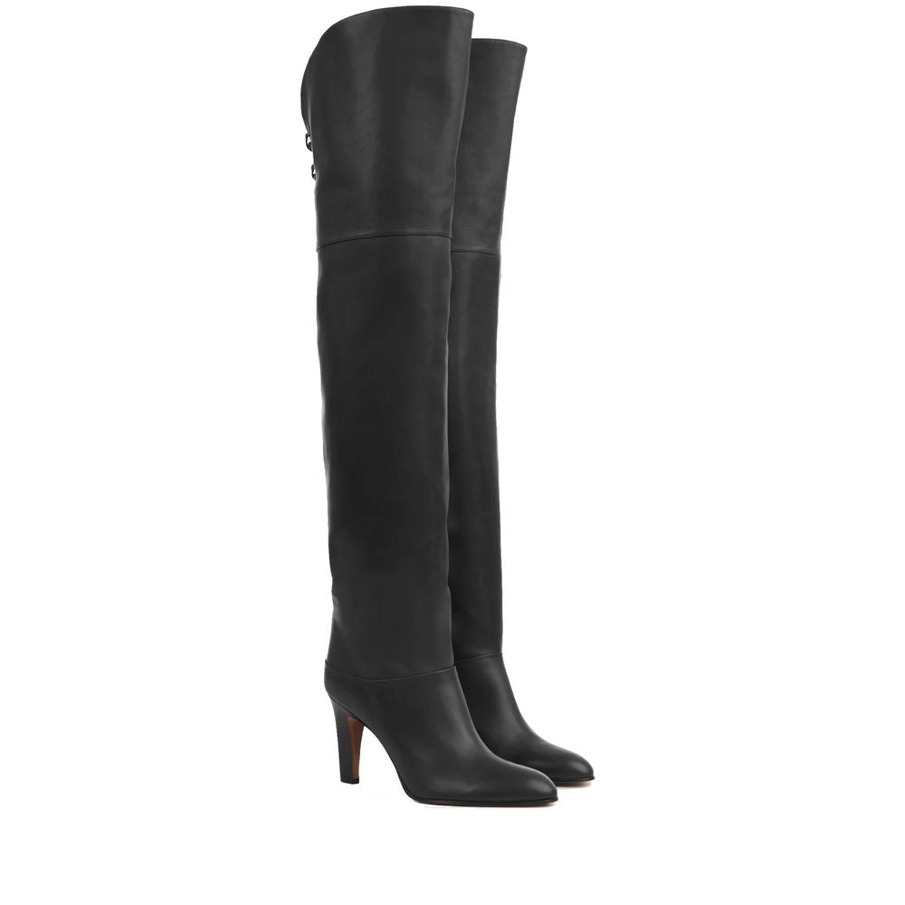Chloé Black Calfskin Boots
