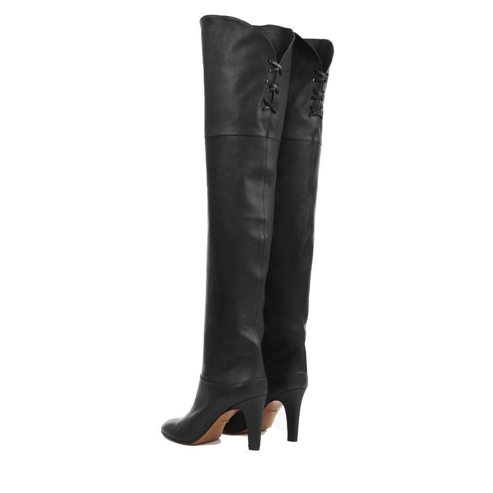 Chloé Black Calfskin Boots