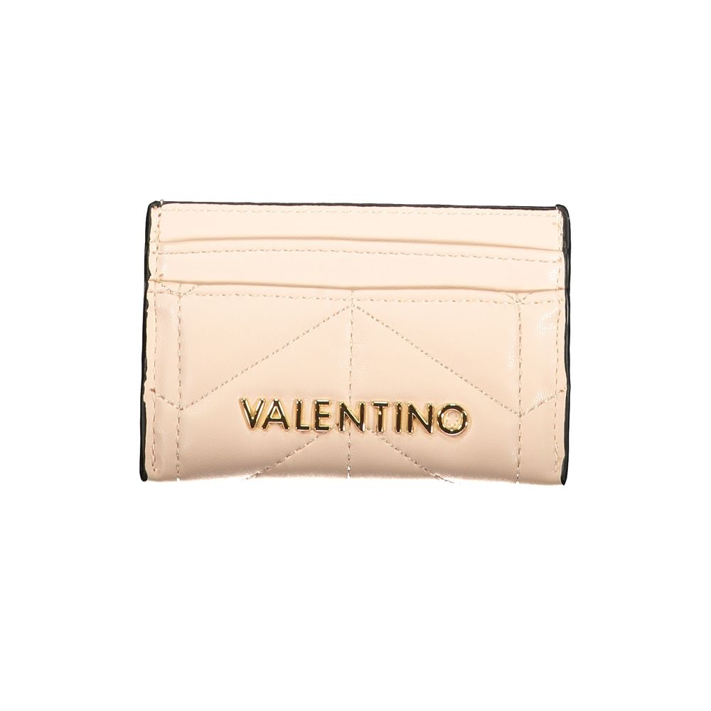 Mario Valentino Rosa Polyurethane Women's Wallet