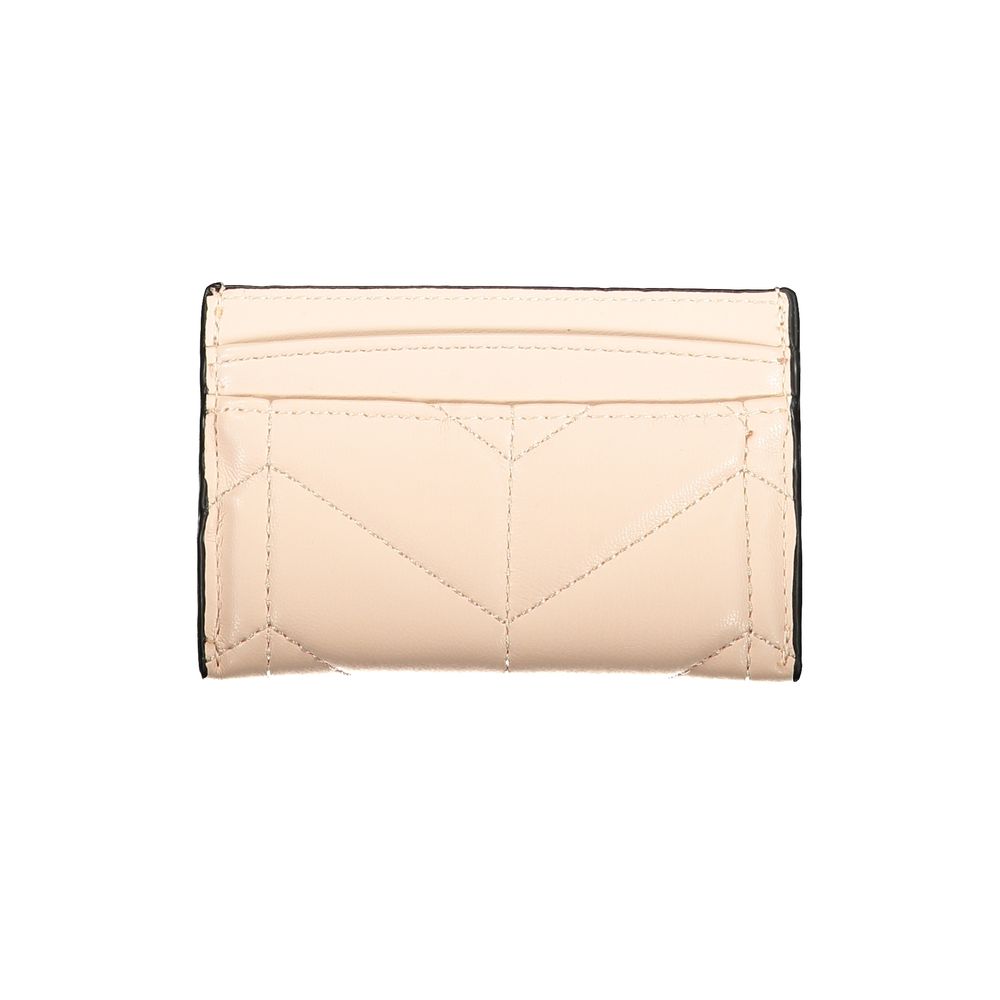 Mario Valentino Rosa Polyurethane Women's Wallet