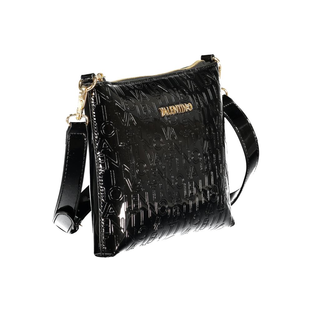 Mario Valentino Black Polyurethane Women's Bag
