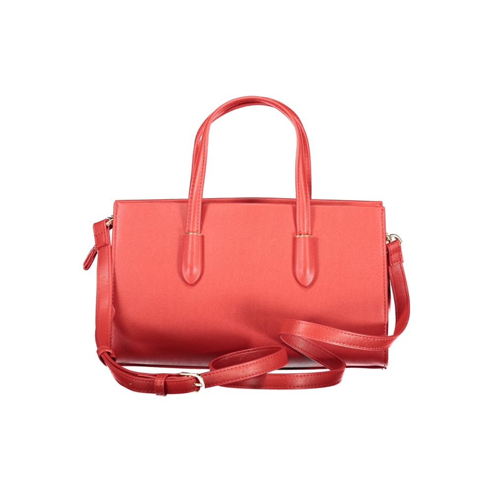 Mario Valentino Rosso Polyurethane Women's Bag
