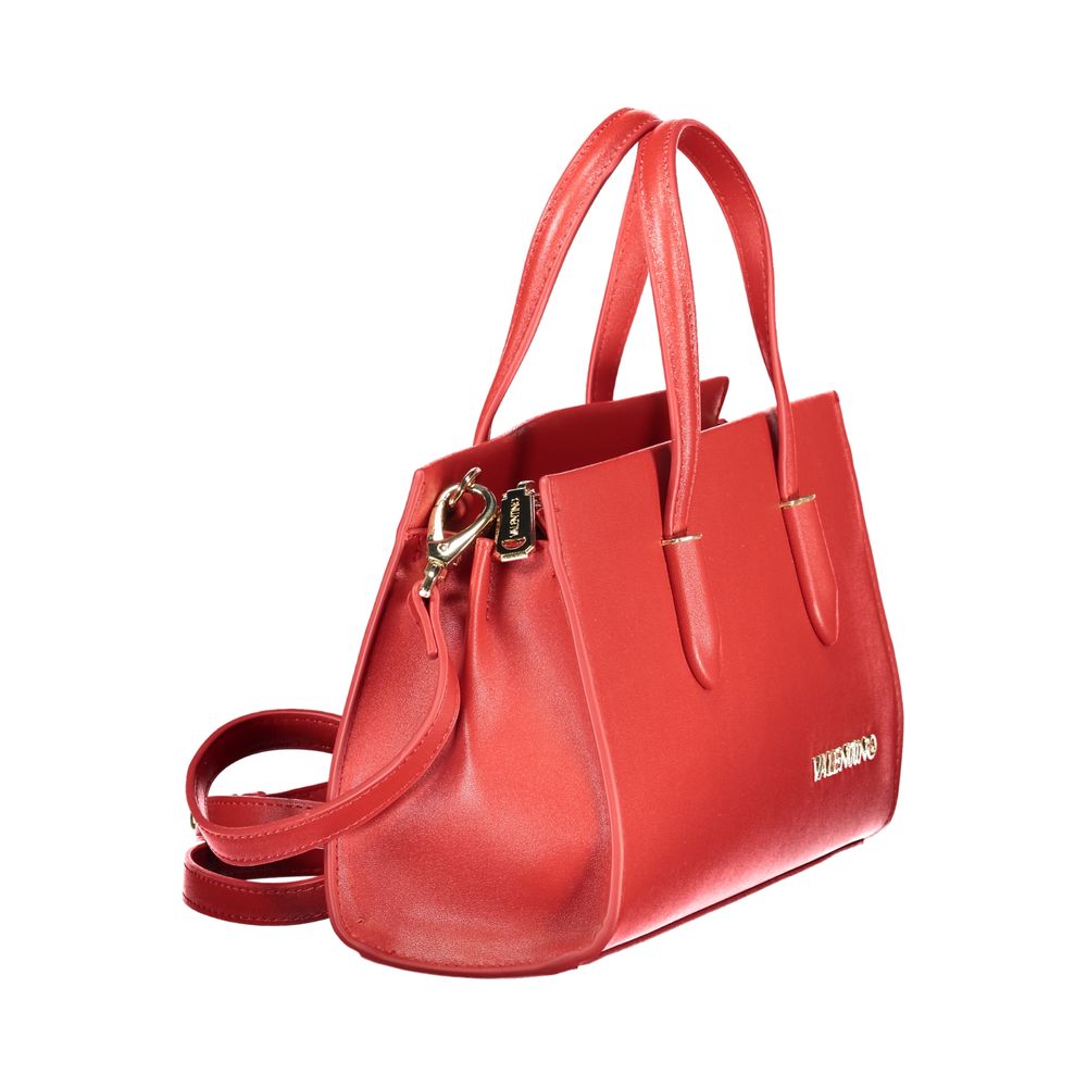 Mario Valentino Rosso Polyurethane Women's Bag