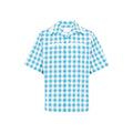 Prada Blue Cotton Shortsleeve Shirt