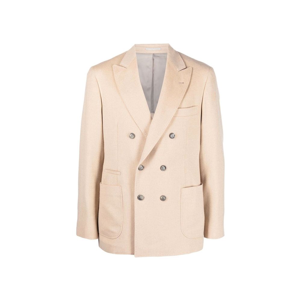 Brunello Cucinelli Beige Wool Jacket