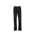 Ambush Black Cotton Straight-Leg Jeans