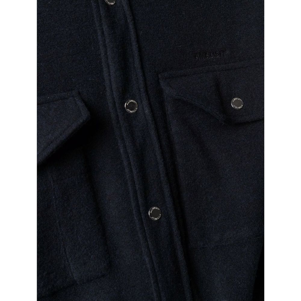 Ambush Blue Marabou Shell Jacket