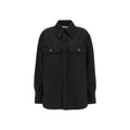 Saint Laurent Black Cotton Dress Shirt