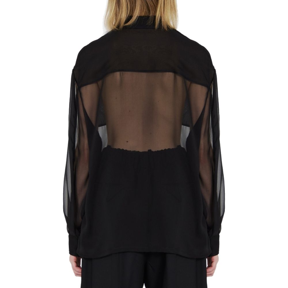 Saint Laurent Black Denim Shirt