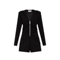 Saint Laurent Black Acetate Jumpsuit