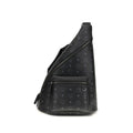MCM Black Fabric Backpack
