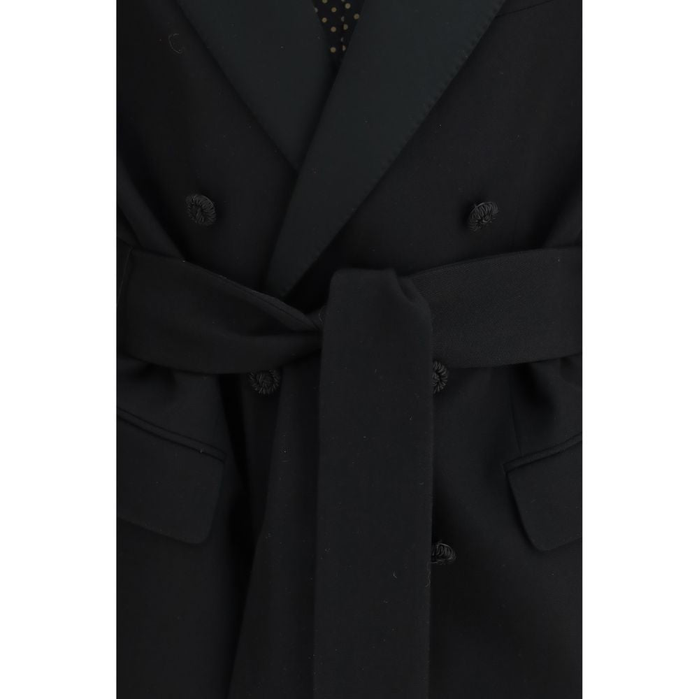 Valentino Garavani Black Wool Oves Aries Blazer