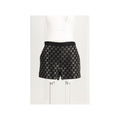 Gucci Black Viscose Bermuda Shorts
