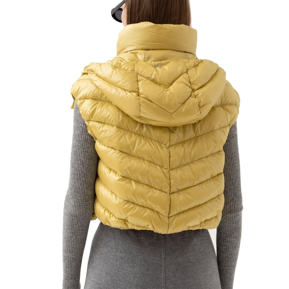 Herno Bicolor Polyamide Sleeveless Jacket