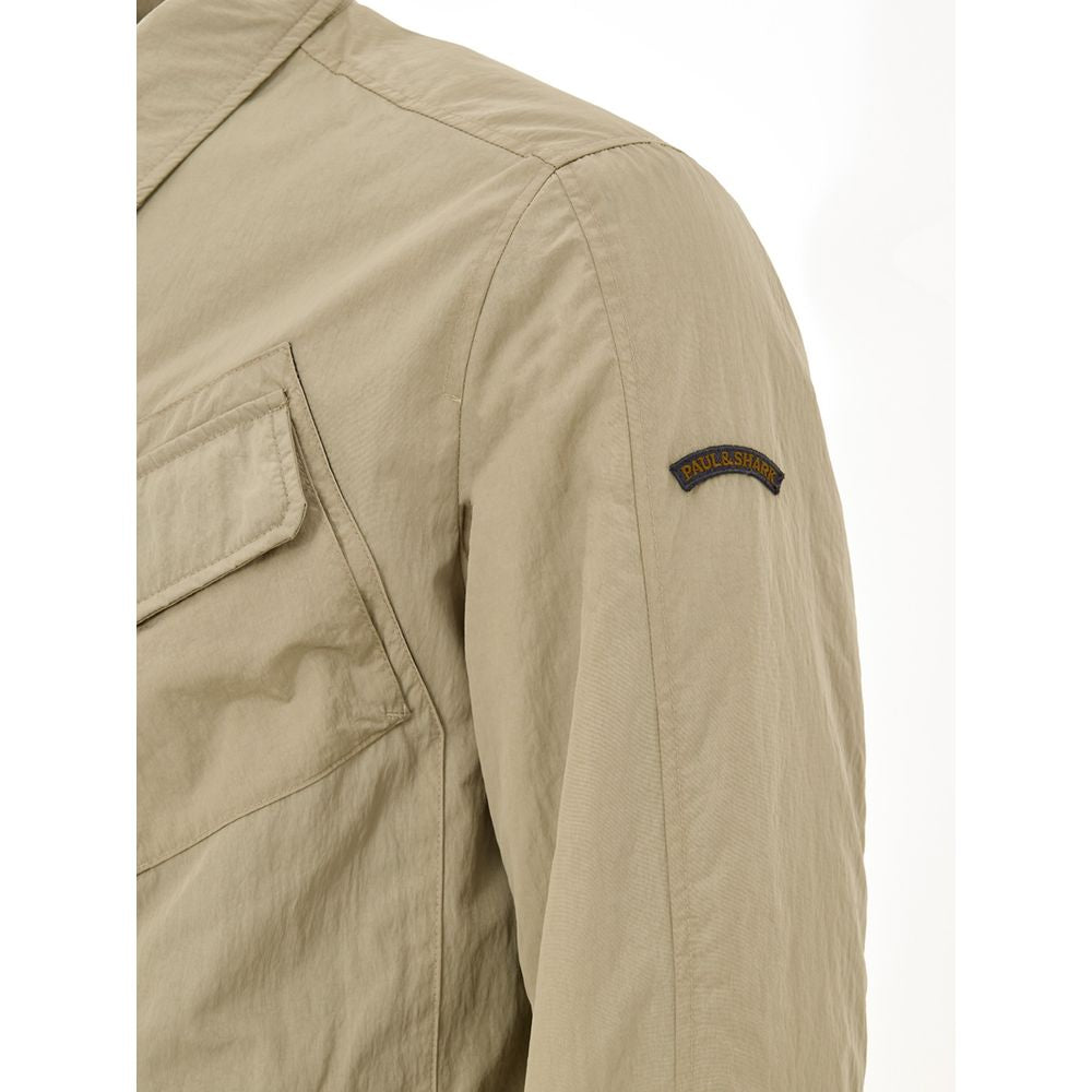 Paul & Shark Beige Polyester Coat