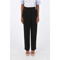 Tory Burch Black Acetate Casual Pants