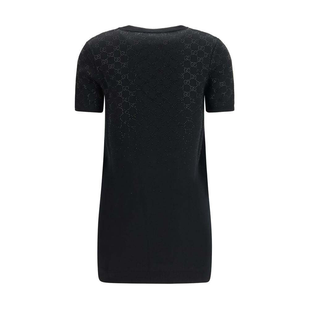 Gucci Black Wool Oves Aries Casual Dress