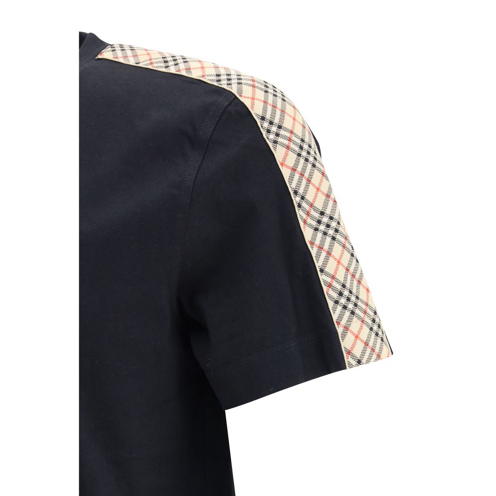 Burberry Black Cotton T-Shirt