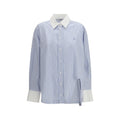 The Attico Blue Cotton Shirt